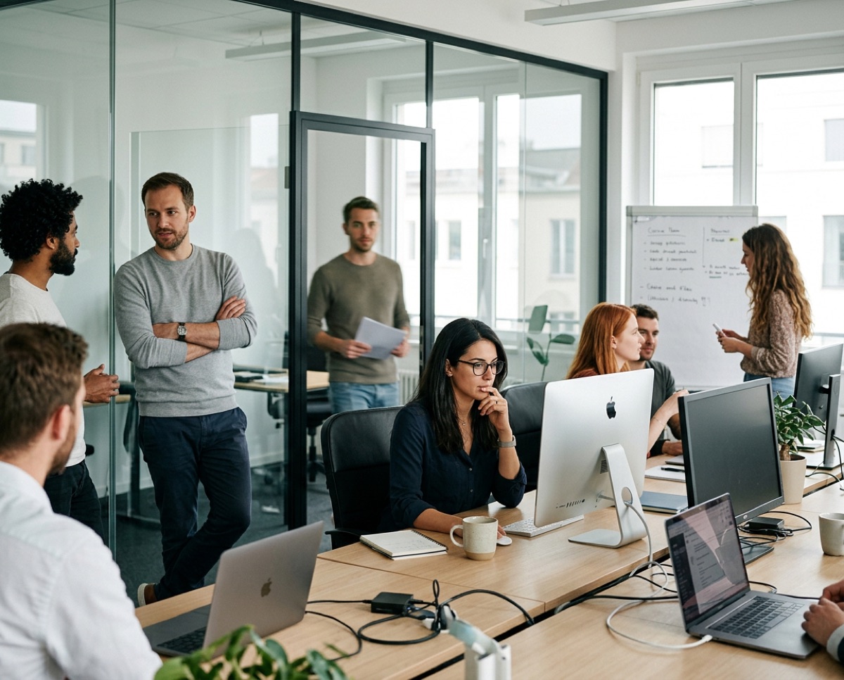 Das CaterSmart-Team bei der Arbeit
